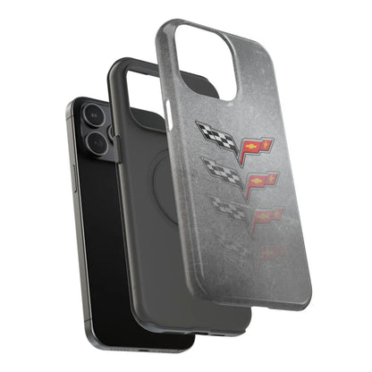 Corvette iPhone Case - Corvette C6 - Cell Phone Case - Impact Resistant - Rubber Liner - Matte or Glossy