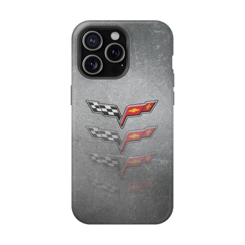 Corvette iPhone Case - Corvette C6 - Cell Phone Case - Impact Resistant - Rubber Liner - Matte or Glossy
