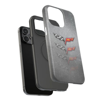 Corvette iPhone Case - Corvette C6 - Cell Phone Case - Impact Resistant - Rubber Liner - Matte or Glossy
