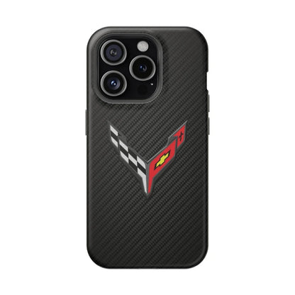 Corvette C8 iPhone Case - Corvette Samsung Phone Case - Cell Phone Case - Impact Resistant - Rubber Liner - Matte or Glossy