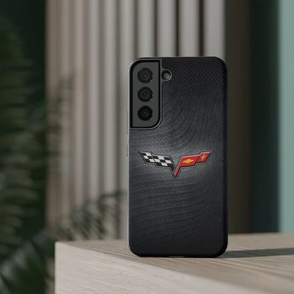 Corvette iPhone Case - Corvette Samsung Phone Case - Cell Phone Case - Impact Resistant - Rubber Liner - Matte or Glossy