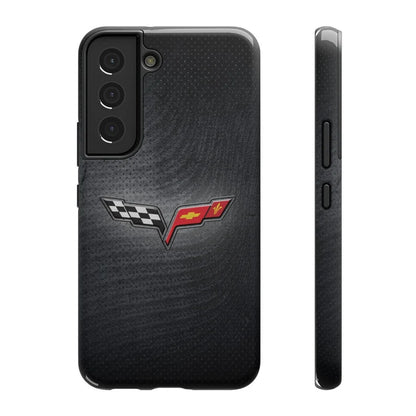 Corvette iPhone Case - Corvette Samsung Phone Case - Cell Phone Case - Impact Resistant - Rubber Liner - Matte or Glossy
