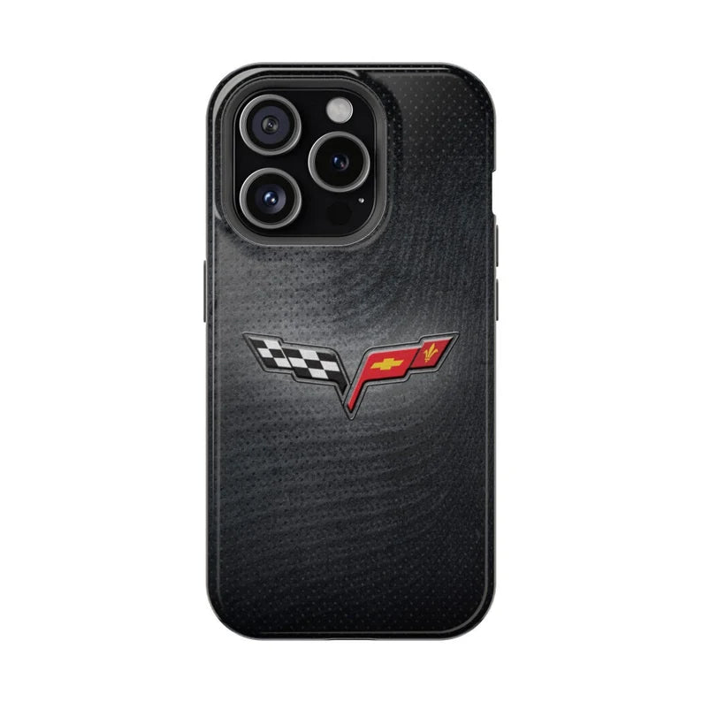 Corvette iPhone Case - Corvette Samsung Phone Case - Cell Phone Case - Impact Resistant - Rubber Liner - Matte or Glossy