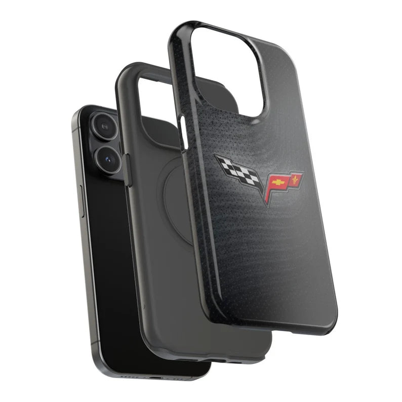 Corvette iPhone Case - Corvette Samsung Phone Case - Cell Phone Case - Impact Resistant - Rubber Liner - Matte or Glossy