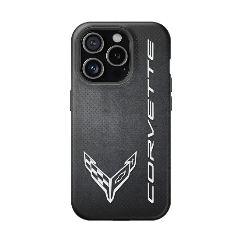 Corvette iPhone Case - Corvette Samsung Phone Case - Cell Phone Case - Impact Resistant - Rubber Liner - Matte or Glossy