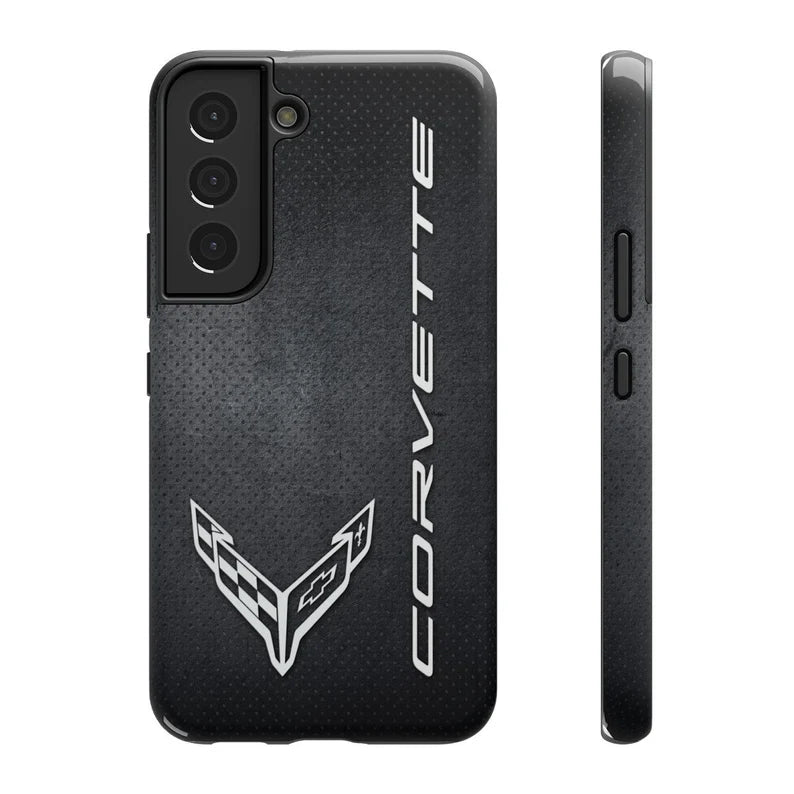 Corvette iPhone Case - Corvette Samsung Phone Case - Cell Phone Case - Impact Resistant - Rubber Liner - Matte or Glossy