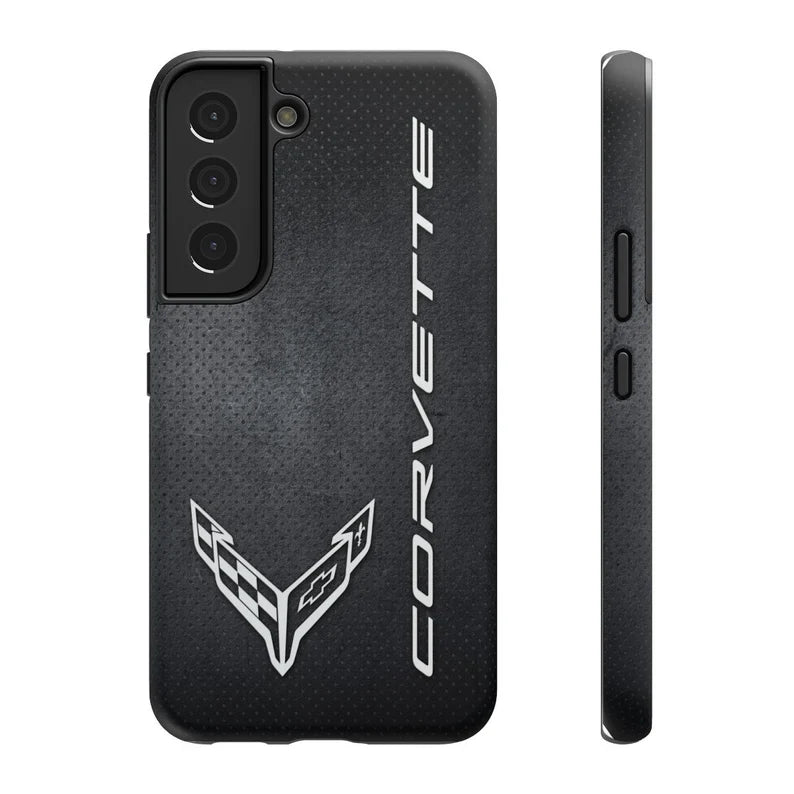 Corvette iPhone Case - Corvette Samsung Phone Case - Cell Phone Case - Impact Resistant - Rubber Liner - Matte or Glossy