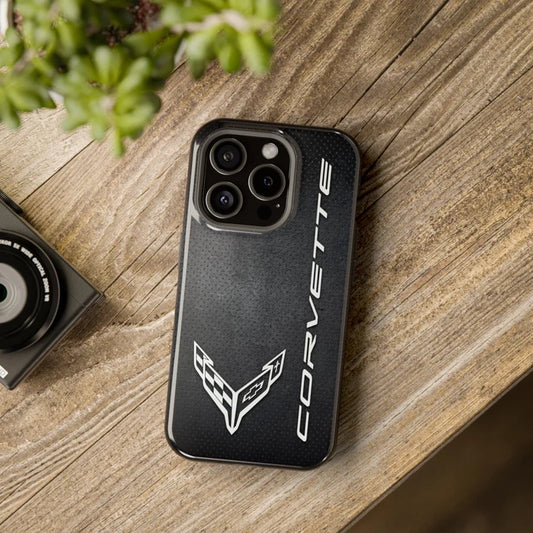 Corvette iPhone Case - Corvette Samsung Phone Case - Cell Phone Case - Impact Resistant - Rubber Liner - Matte or Glossy