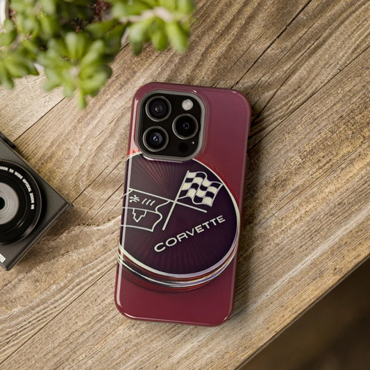 Corvette iPhone Case - Corvette Samsung Phone Case - Cell Phone Case - Impact Resistant - Rubber Liner - Matte or Glossy