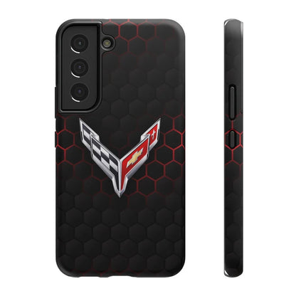 Corvette iPhone Case - Corvette Samsung Phone Case - Cell Phone Case - Impact Resistant - Rubber Liner - Matte or Glossy