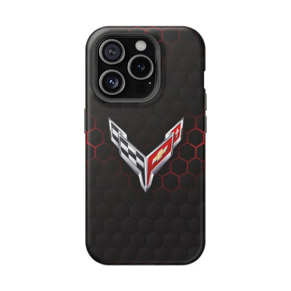 Corvette iPhone Case - Corvette Samsung Phone Case - Cell Phone Case - Impact Resistant - Rubber Liner - Matte or Glossy