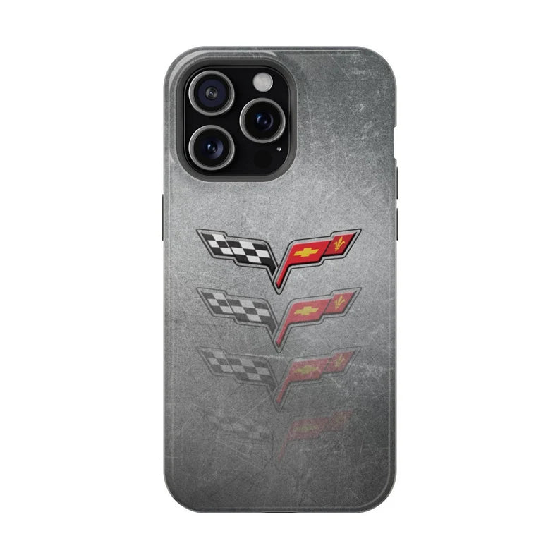 Corvette iPhone Case - Corvette C6 - Cell Phone Case - Impact Resistant - Rubber Liner - Matte or Glossy