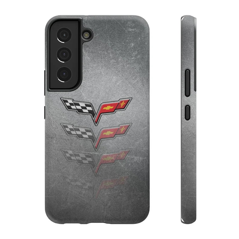 Corvette iPhone Case - Corvette C6 - Cell Phone Case - Impact Resistant - Rubber Liner - Matte or Glossy