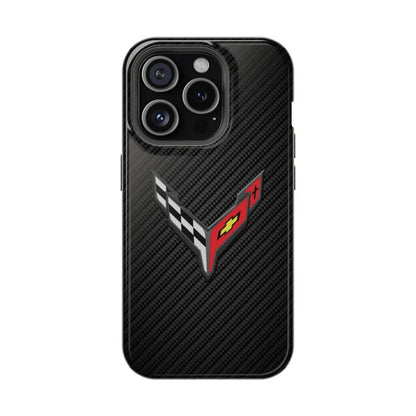 Corvette C8 iPhone Case - Corvette Samsung Phone Case - Cell Phone Case - Impact Resistant - Rubber Liner - Matte or Glossy