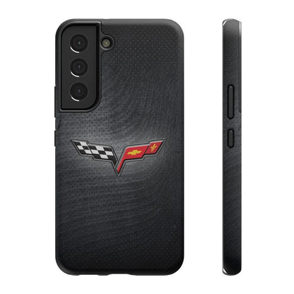 Corvette iPhone Case - Corvette Samsung Phone Case - Cell Phone Case - Impact Resistant - Rubber Liner - Matte or Glossy