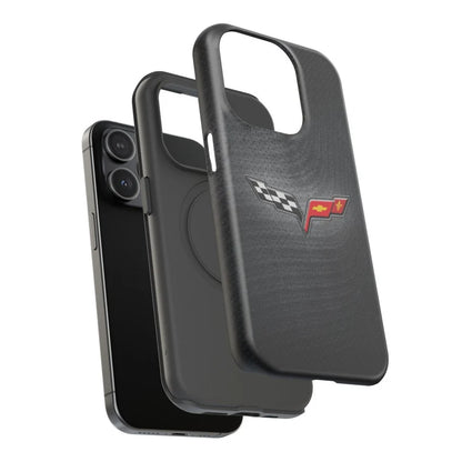 Corvette iPhone Case - Corvette Samsung Phone Case - Cell Phone Case - Impact Resistant - Rubber Liner - Matte or Glossy