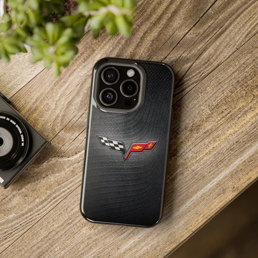 Corvette iPhone Case - Corvette Samsung Phone Case - Cell Phone Case - Impact Resistant - Rubber Liner - Matte or Glossy