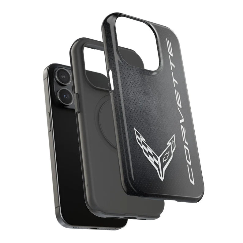 Corvette iPhone Case - Corvette Samsung Phone Case - Cell Phone Case - Impact Resistant - Rubber Liner - Matte or Glossy