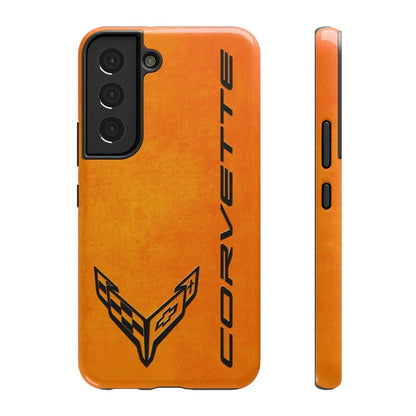 Corvette iPhone Case - Corvette Samsung Phone Case - Cell Phone Case - Impact Resistant - Rubber Liner - Matte or Glossy - C8