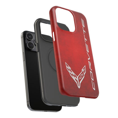 Corvette iPhone Case - Corvette Samsung Phone Case - Cell Phone Case - Impact Resistant - Rubber Liner - Matte or Glossy