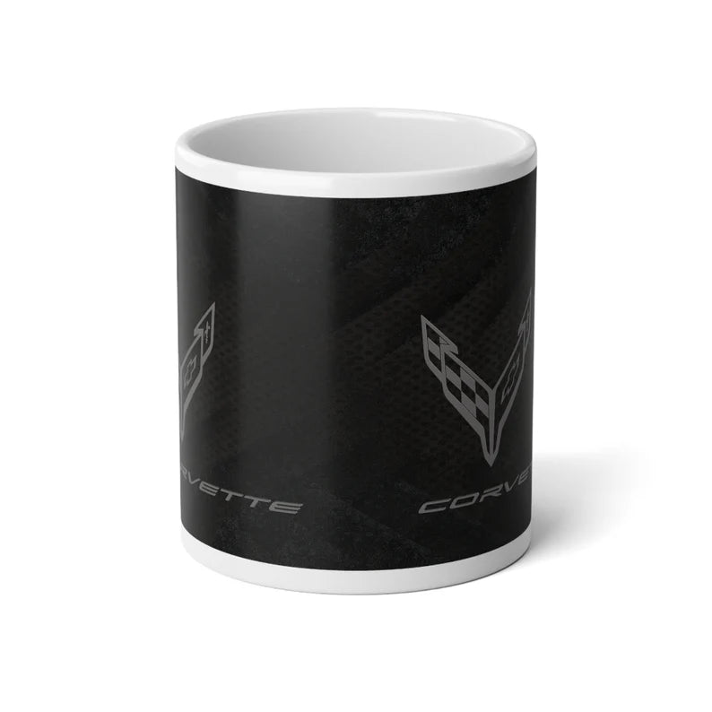 Jumbo 20oz. Corvette Mug - Corvette Ceramic Mug - Coffee Mug - Chevy Corvette Mug - Microwave-Safe - Gift for Car Enthusiasts