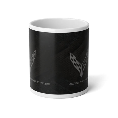 Jumbo 20oz. Corvette Mug - Corvette Ceramic Mug - Coffee Mug - Chevy Corvette Mug - Microwave-Safe - Gift for Car Enthusiasts