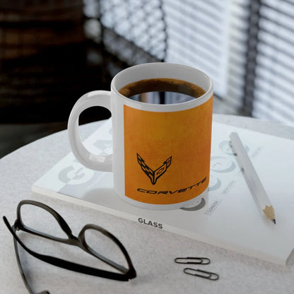 Jumbo 20oz. Corvette Mug - Corvette Ceramic Mug - Coffee Mug - Chevy Corvette Mug - Microwave-Safe - Gift for Car Enthusiasts