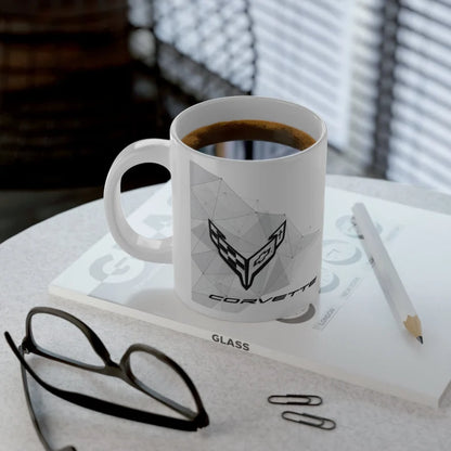 Jumbo 20oz. Corvette Mug - Corvette Ceramic Mug - Coffee Mug - Chevy Corvette Mug - Microwave -Safe - Gift for Car Enthusiasts