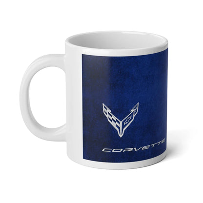 Jumbo 20oz. Corvette Mug - Corvette Ceramic Mug - Coffee Mug - Chevy Corvette Mug - Microwave-Safe - Gift for Car Enthusiasts