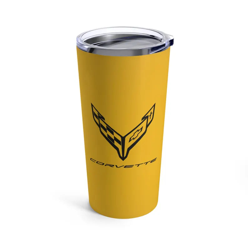 Corvette Tumbler, Stainless Steel Tumbler, Insulated, Corvette Accessories, Dishwasher Safe, Gifts for Car Guys, Gifts for Car Girls