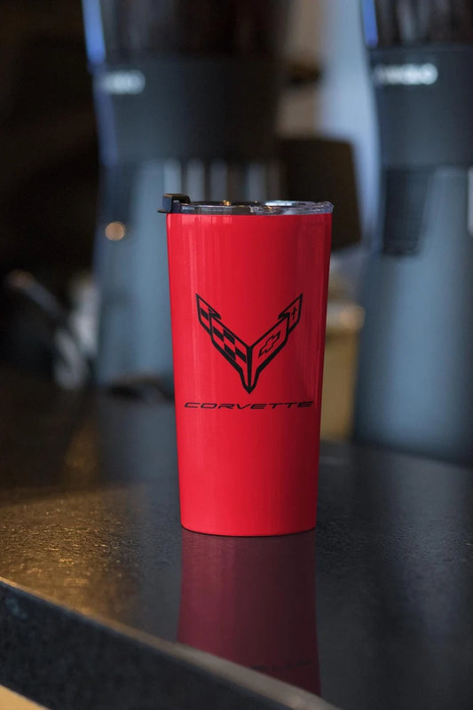 Corvette Tumbler, Stainless Steel Tumbler, Insulated, Corvette Accessories, Dishwasher Safe, Gifts for Car Guys, Gifts for Car Girls