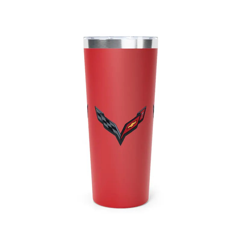 Corvette Tumbler, Stainless Steel Tumbler, 22oz., Insulated, Corvette Accessories, Dishwasher Safe, Gifts for Car Guys, Gifts for Car Girls