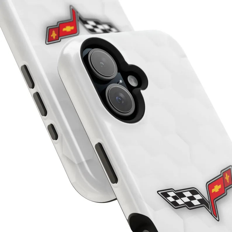 Corvette iPhone Case - Corvette C6 Phone Case - Cell Phone Case - Impact Resistant - Rubber Liner - Matte or Glossy