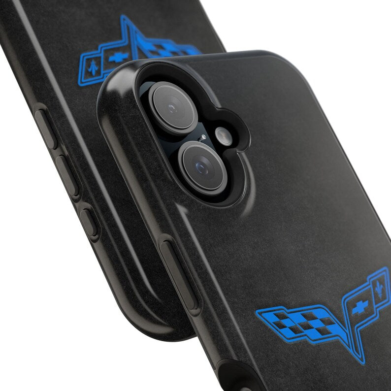 Corvette iPhone Case - Corvette C6 - Cell Phone Case - Impact Resistant - Rubber Liner - Matte or Glossy