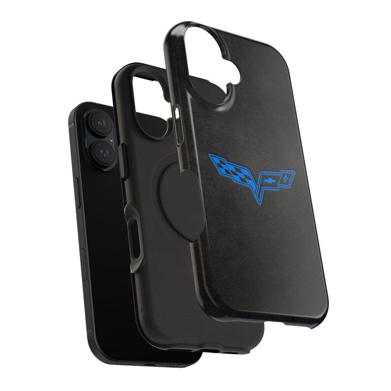 Corvette iPhone Case - Corvette C6 - Cell Phone Case - Impact Resistant - Rubber Liner - Matte or Glossy