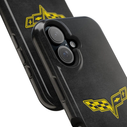 Corvette iPhone Case - Corvette Samsung Phone Case - Cell Phone Case - Impact Resistant - Rubber Liner - Matte or Glossy - C6