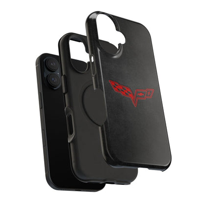 Corvette iPhone Case - Corvette Samsung Phone Case - Cell Phone Case - Impact Resistant - Rubber Liner - Matte or Glossy - C6