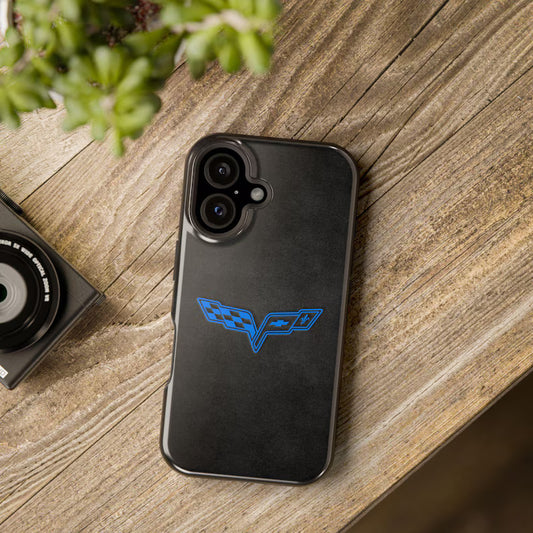 Corvette iPhone Case - Corvette C6 - Cell Phone Case - Impact Resistant - Rubber Liner - Matte or Glossy