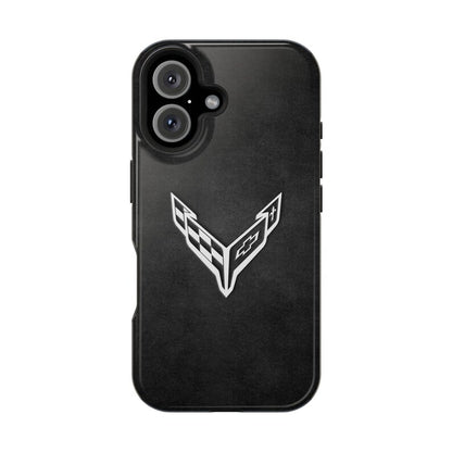 Corvette iPhone Case - Corvette Samsung Phone Case - Cell Phone Case - Impact Resistant - Rubber Liner - Matte or Glossy - C8