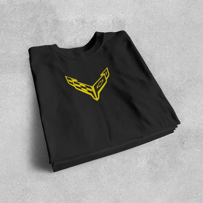 Corvette T-Shirt, Corvette Logo, C8 Emblem, Bella and Canvas Soft Tee, Corvette Apparel, Graphic Tee