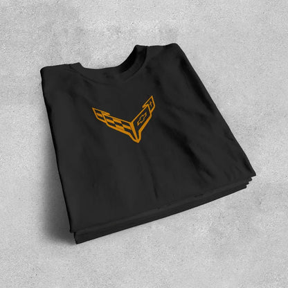 Corvette T-Shirt, Corvette Logo, C8 Emblem, Bella and Canvas Soft Tee, Corvette Apparel, Graphic Tee