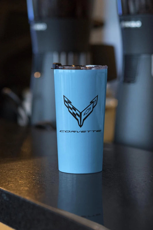 Corvette Tumbler, Stainless Steel Tumbler, Insulated, Corvette Accessories, Dishwasher Safe, Gifts for Car Guys, Gifts for Car Girls