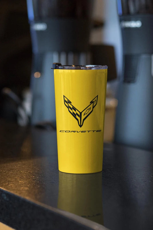 Corvette Tumbler, Stainless Steel Tumbler, Insulated, Corvette Accessories, Dishwasher Safe, Gifts for Car Guys, Gifts for Car Girls