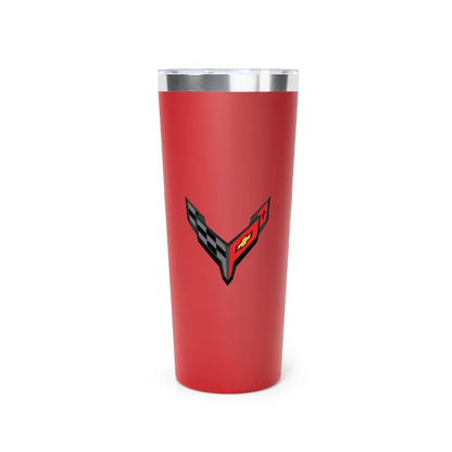 Corvette Tumbler, Stainless Steel Tumbler, 22oz., Insulated, Corvette Accessories, Dishwasher Safe, Gifts for Car Guys, Gifts for Car Girls
