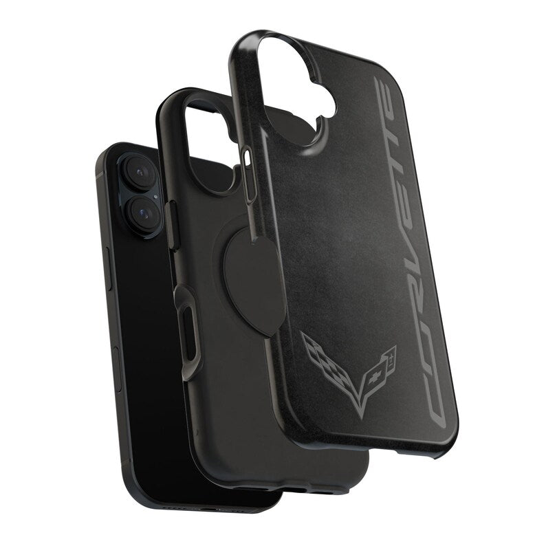 Corvette iPhone Case - Corvette Samsung Phone Case - Cell Phone Case - Impact Resistant - Rubber Liner - Matte or Glossy - iPhone 16