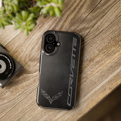 Corvette iPhone Case - Corvette Samsung Phone Case - Cell Phone Case - Impact Resistant - Rubber Liner - Matte or Glossy - iPhone 16