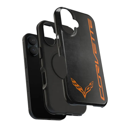 Corvette iPhone Case - Corvette Samsung Phone Case - Cell Phone Case - Impact Resistant - Rubber Liner - Matte or Glossy