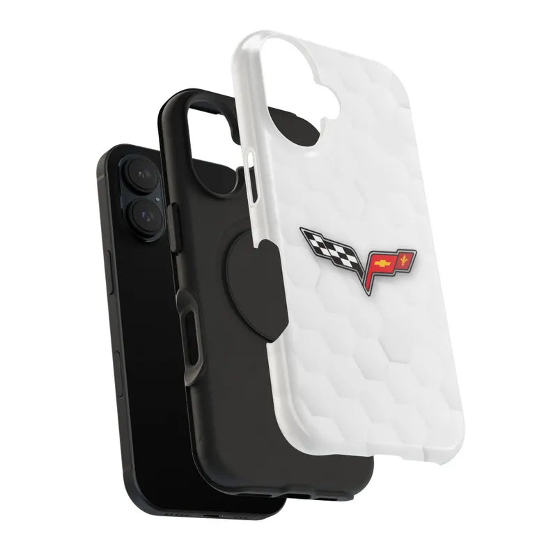 Corvette iPhone Case - Corvette C6 Phone Case - Cell Phone Case - Impact Resistant - Rubber Liner - Matte or Glossy