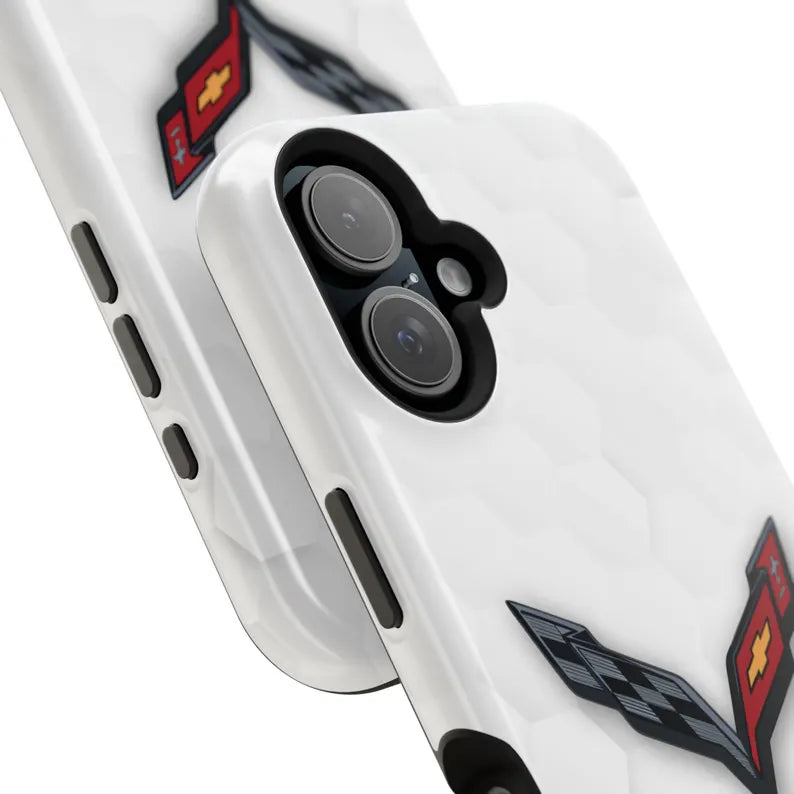 Corvette iPhone Case - Corvette Samsung Phone Case - Cell Phone Case - Impact Resistant - Rubber Liner - Matte or Glossy - C7