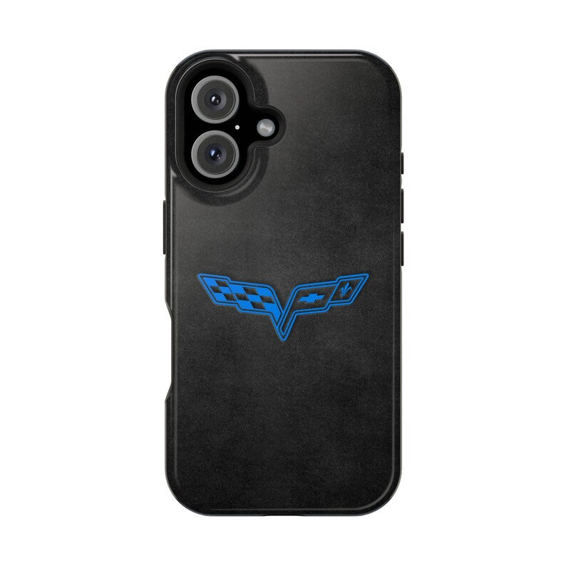 Corvette iPhone Case - Corvette C6 - Cell Phone Case - Impact Resistant - Rubber Liner - Matte or Glossy